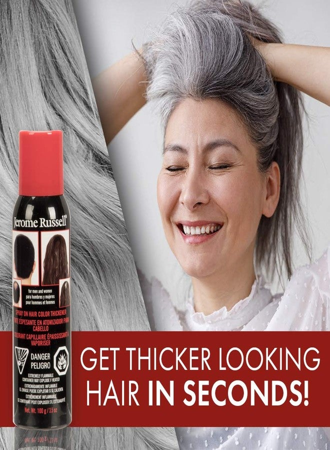 Jerome Russell Hair Color Thickener For Thinning Hair, Silver/Gray, 140 ml - Image 2